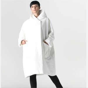 Igor Dobranic White Oversized Coat